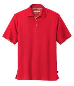 Red Short Sleeve Polo